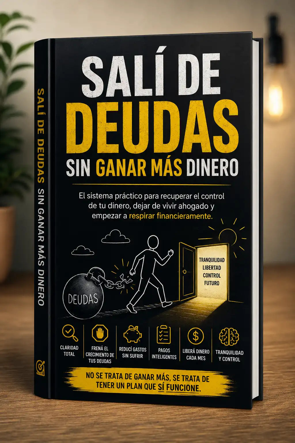 Plan de emergencia para salir de deudas en 90 días sin ganar más plata — el método que usé cuando debía 3 sueldos y no sabía cómo salir.